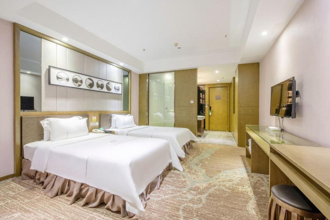 Lnsail Hotel Shenzhen Luohu Port Railway Station Exterior foto