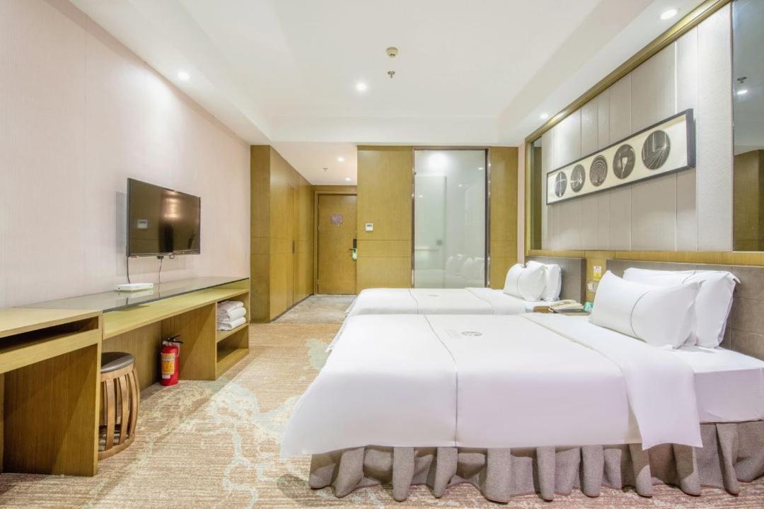 Lnsail Hotel Shenzhen Luohu Port Railway Station Exterior foto