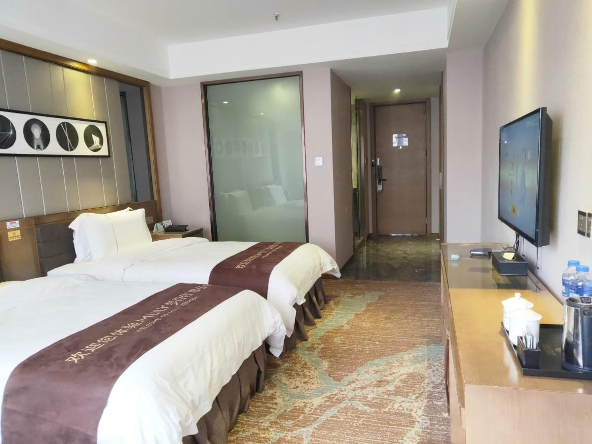 Lnsail Hotel Shenzhen Luohu Port Railway Station Exterior foto