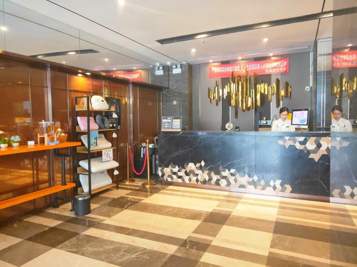 Lnsail Hotel Shenzhen Luohu Port Railway Station Exterior foto